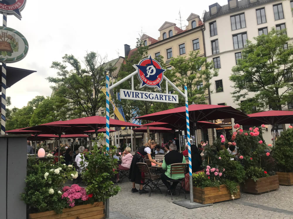 Munich Beer Garden Crawl Der Pschorr am Viktualienmarkt 