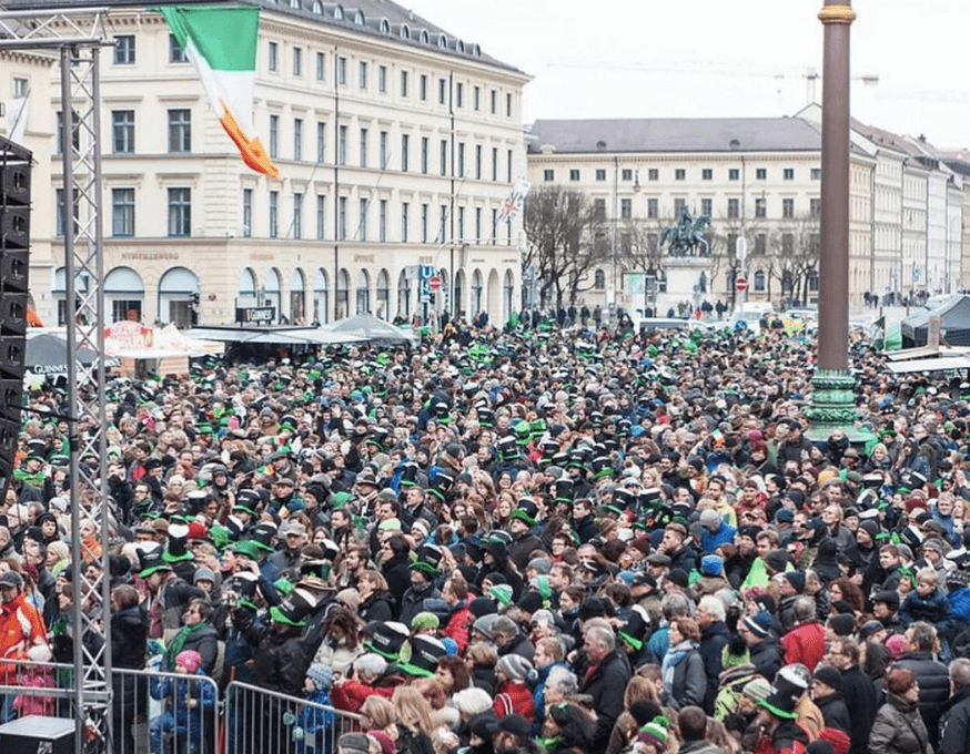 St. Patricks After Party parade