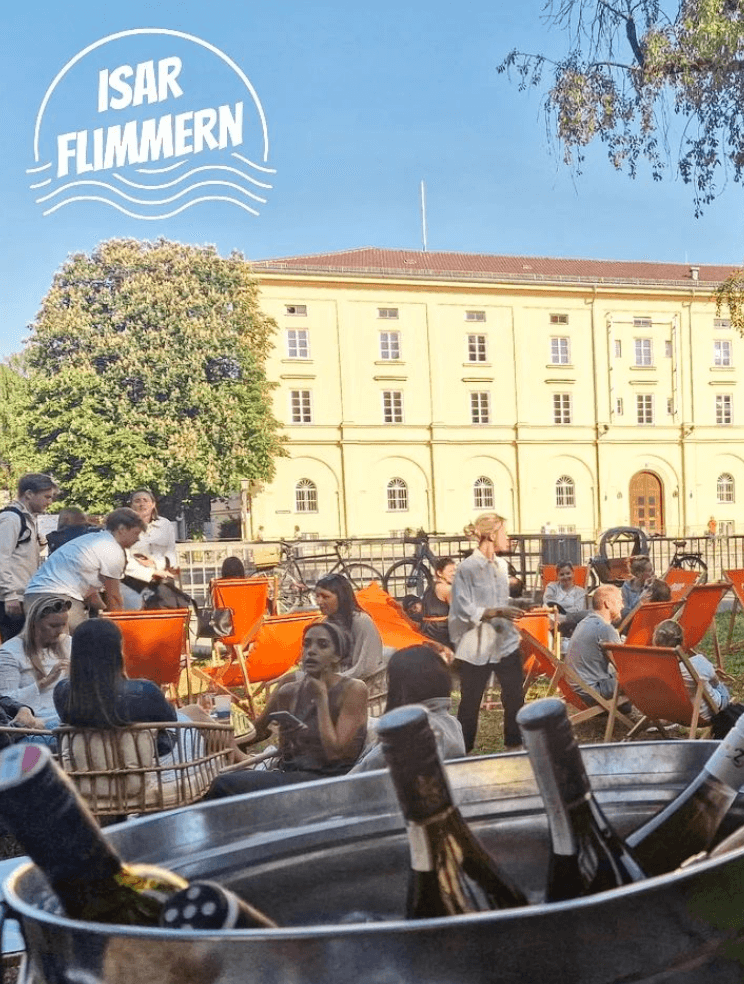 Munich Beach Bars Isarflimmern