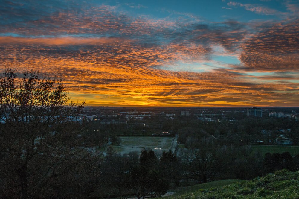 The Best Places To Watch Sunset In Munich Olympiaberg