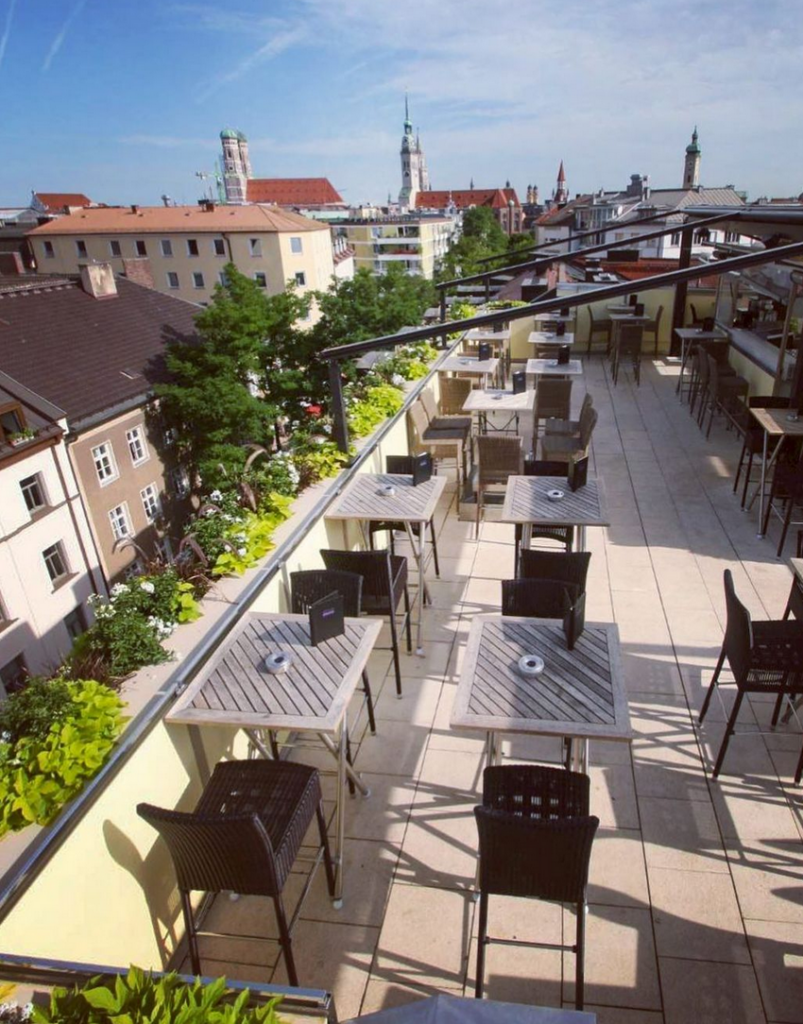 Rooftop Bars Dachterrasse Deutsche Eiche
