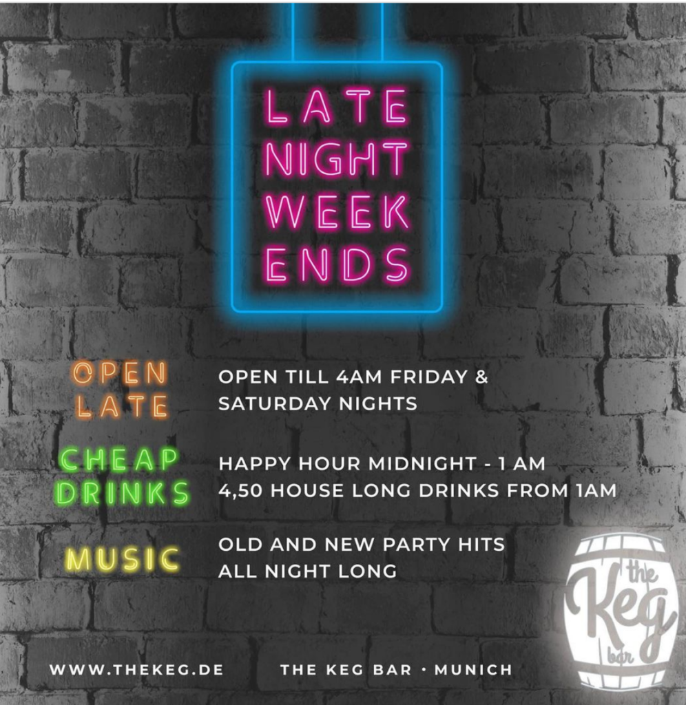 Happy Hour The Keg Bar