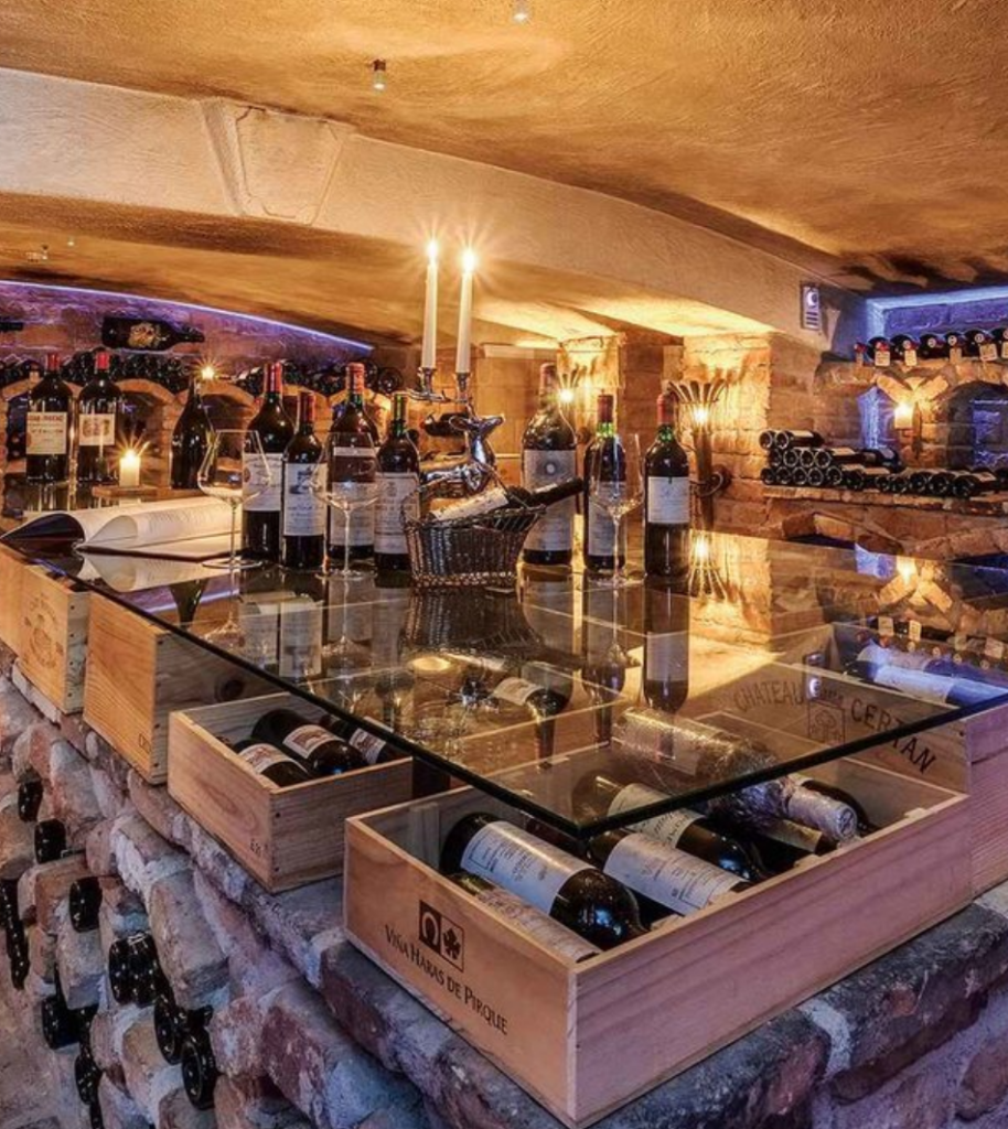 Munich To Tyrol Jagdhof Spa Hotel Wine Cellar