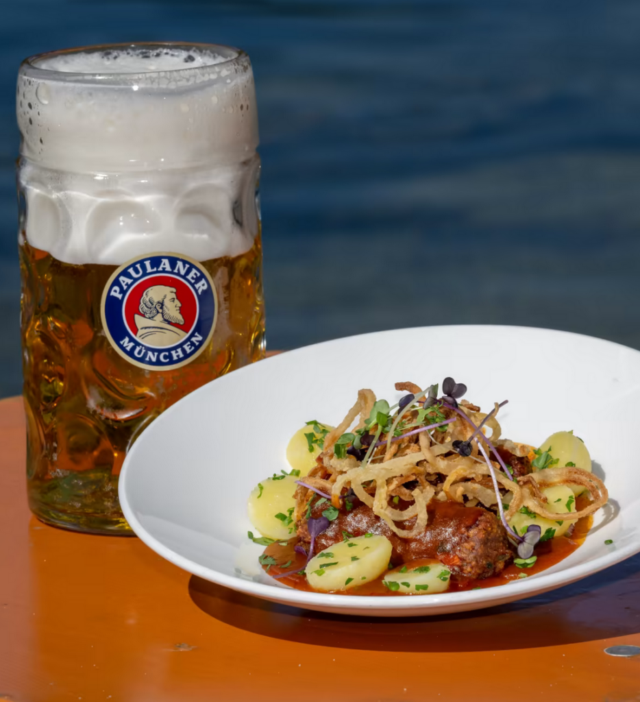 Vegan Food At Oktoberfest Vegan currywurst