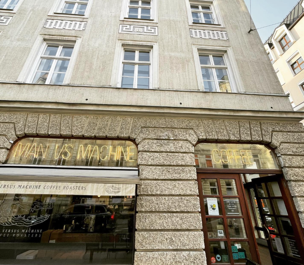 Coffee In Munich Man Versus Machine Muellerstr